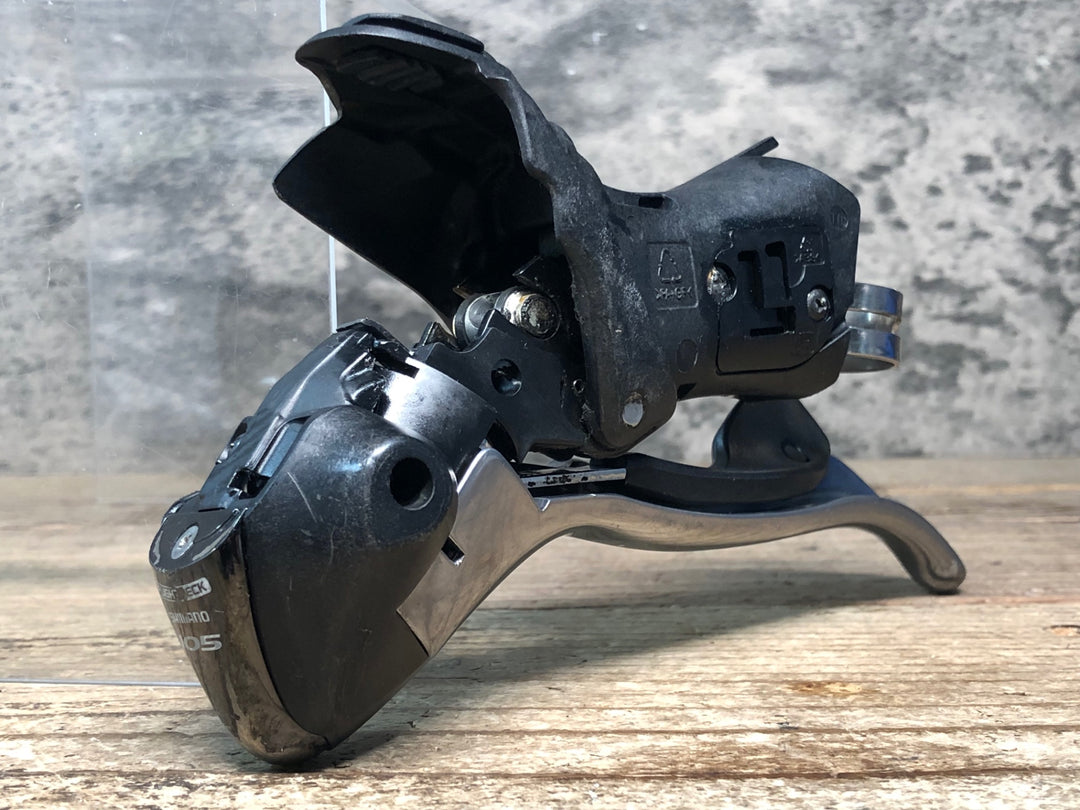 JK805 シマノ SHIMANO 105 ST-5600 STIレバー 2x10s ※ブレーキレバースプリング不良の為ジャンク