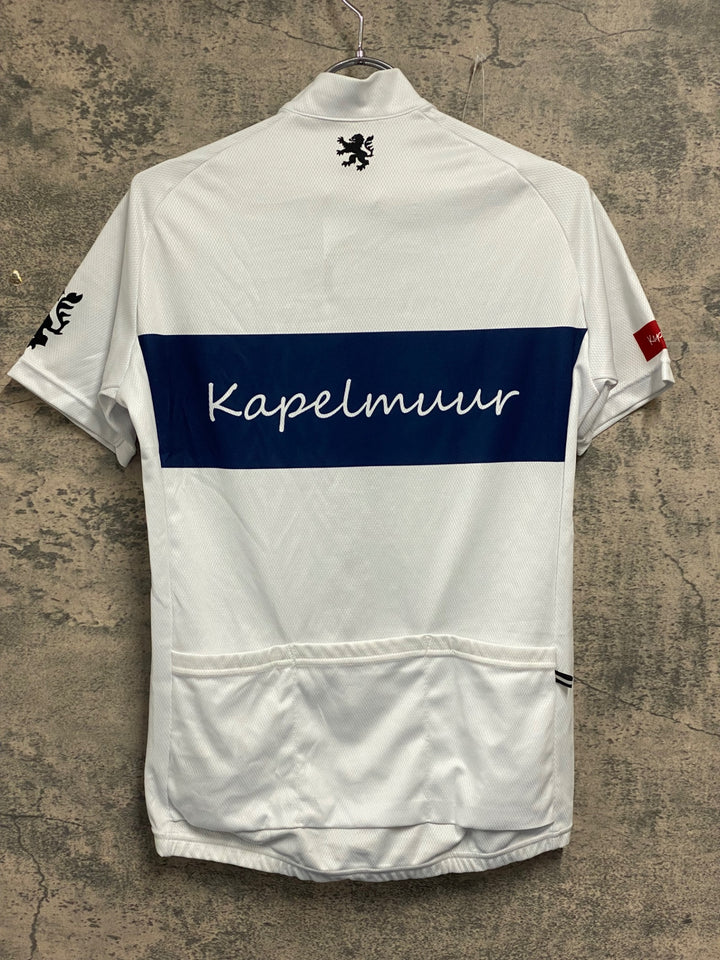 JU585 カペルミュール KAPELMUUR 半袖 サイクルジャージ 白 紺 レディース M