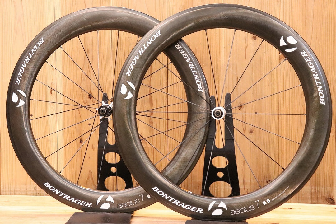 ボントレガー BONTRAGER アイオロス AEOLUS 7 カーボン クリンチャー ホイールセット シマノ 11/12S 【芦屋店】