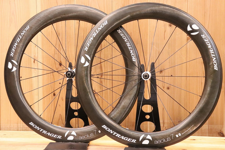 ボントレガー BONTRAGER アイオロス AEOLUS 7 カーボン クリンチャー ホイールセット シマノ 11/12S 【芦屋店】