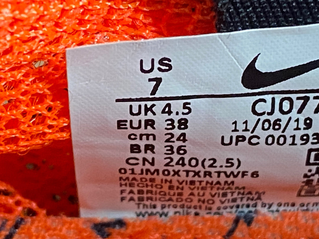 JR156 ナイキ NIKE W NIKE SUPERREP CYCLE ビンディングシューズ 黒オレンジ EU38