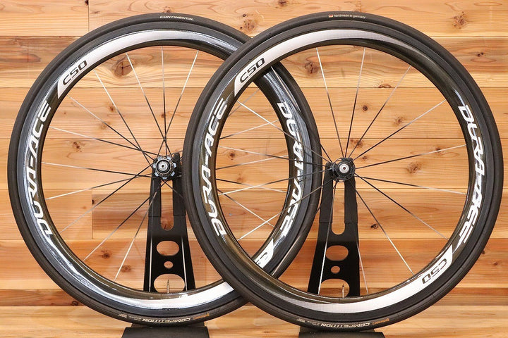 シマノ SHIMANO デュラエース DURA-ACE WH-9000-C50-TU シマノ 11S/12S カーボン チューブラー ロードバイク ホイールセット 【広島店】