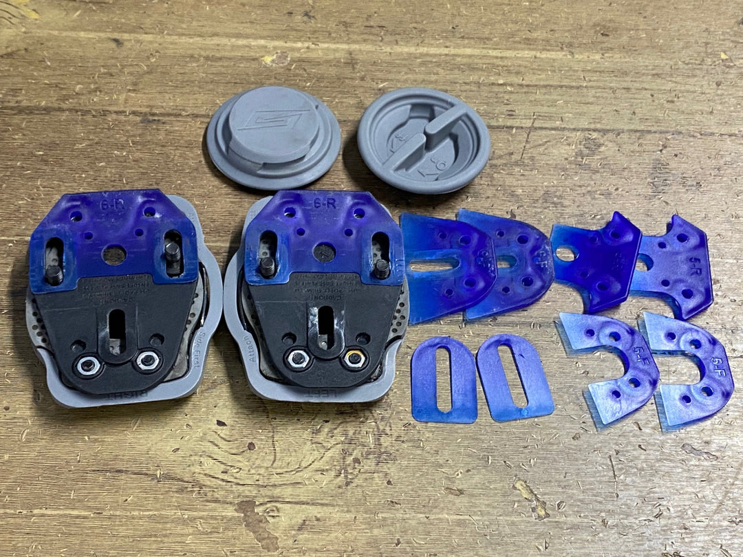 KO373 スピードプレイ SPEEDPLAY ULTRA LIGHTACTION ビンディングペダル 黒 セット