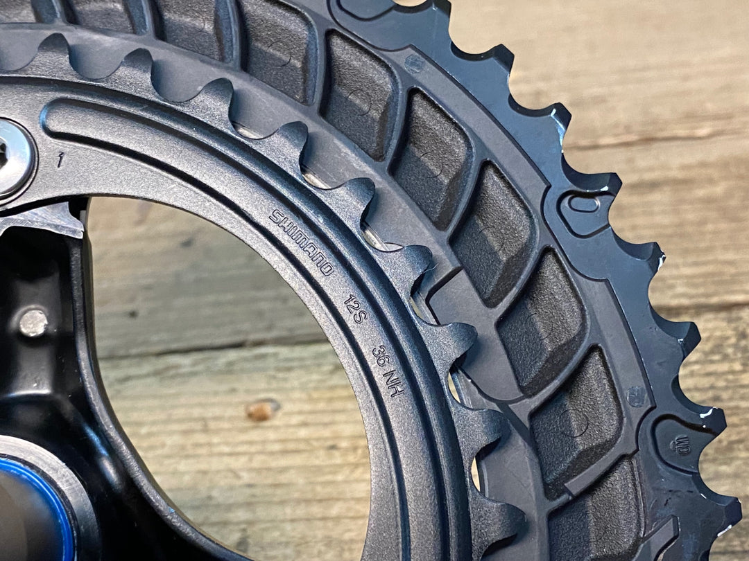 JJ340 シマノ SHIMANO 105 FC-R7100 クランクセット 52/36T 172.5mm ※クランク取り付けボルト欠品