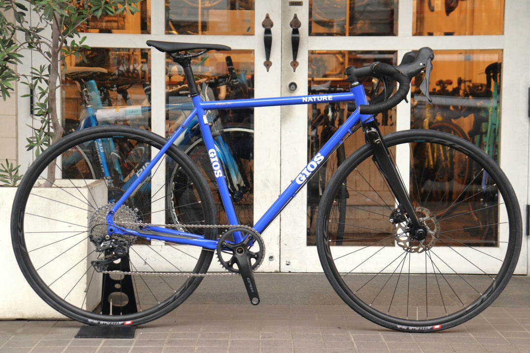 ジオス GIOS ネイチャー NATURE 2023モデル 540サイズ シマノ GRX 600 MIX 11S クロモリ グラベル ロードバイク 【横浜店】