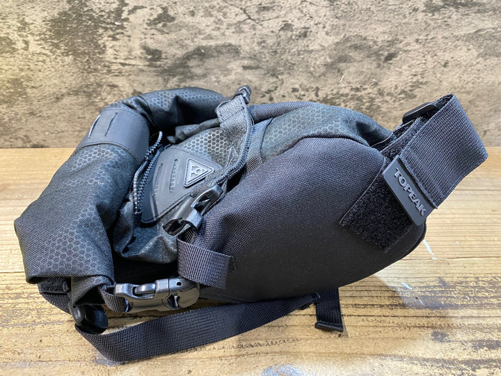 KJ682 トピーク TOPEAK BACKLOADER サドルバッグ 黒 6L