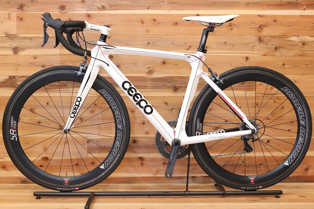 シーポ CEEPO マンバ MAMBA Mサイズ シマノ アルテグラ 6800 11S PROFILE DESIGN 58 カーボン ロードバイク 【広島店】
