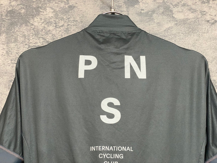 JR931 パスノーマルスタジオ PAS NORMAL STUDIOS Mechannism 半袖 サイクルジャージ グレー S