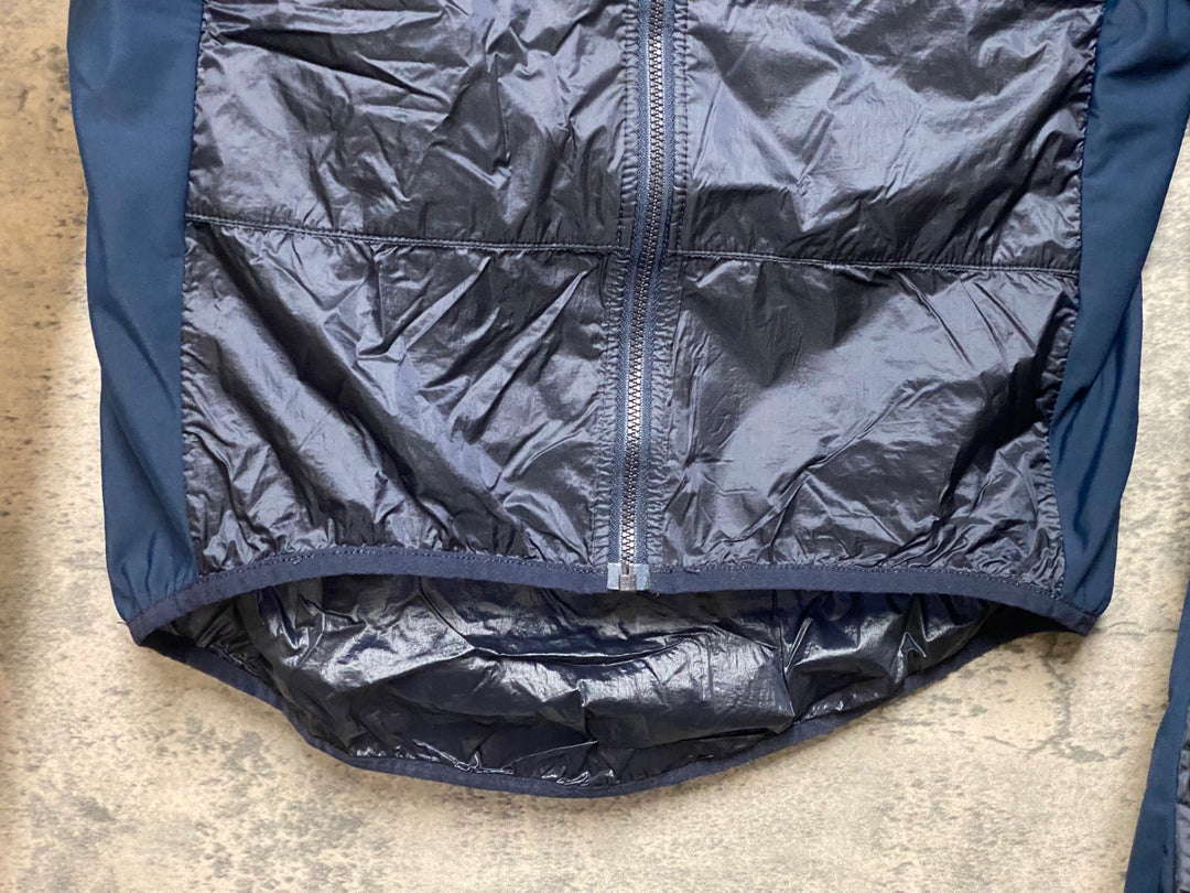 KB428 ラファ Rapha BREVET INSULATED JACKET 長袖 サイクルジャケット 紺 M