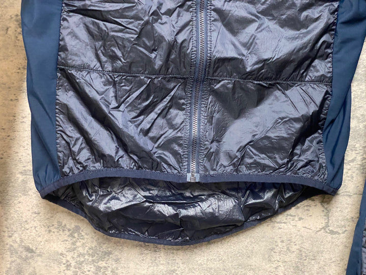 KB428 ラファ Rapha BREVET INSULATED JACKET 長袖 サイクルジャケット 紺 M