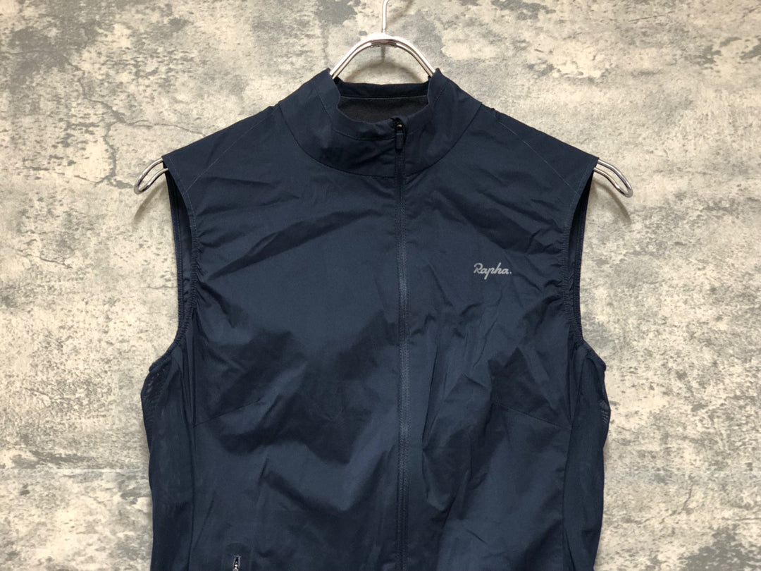 KM443 ラファ Rapha WOMEN'S GILET ジレ サイクルベスト 黒 S