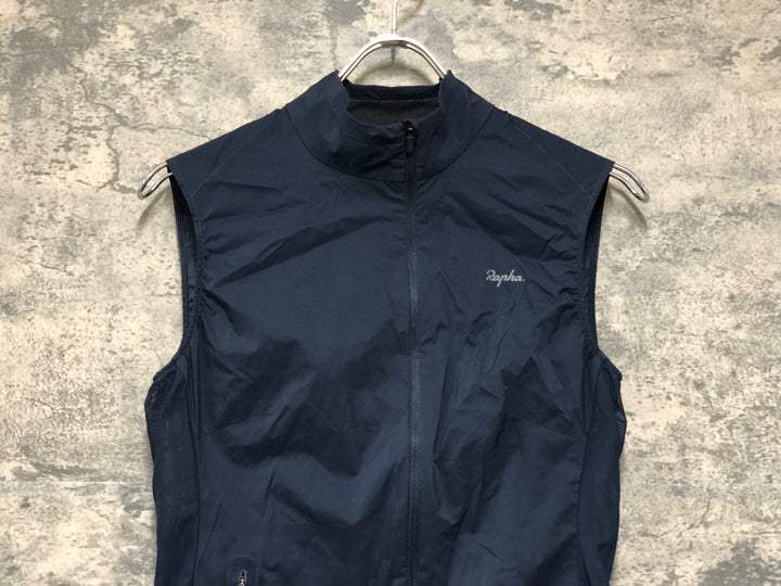 KM443 ラファ Rapha WOMEN'S GILET ジレ サイクルベスト 黒 S