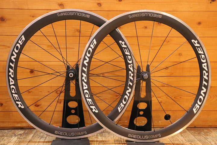 ボントレガー BONTRAGER AEOLUS COMP 5 TLR アルミ カーボン チューブレスレディ ホイールセット シマノ 11S/12S 17C 【芦屋店】