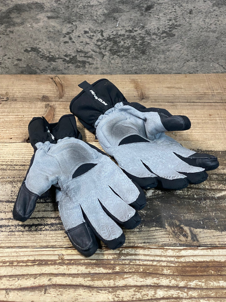 JR217 パールイズミ PEARL iZUMi 長指ウィンターグローブ 黒 M 裏起毛 黒タグ 擦れあり