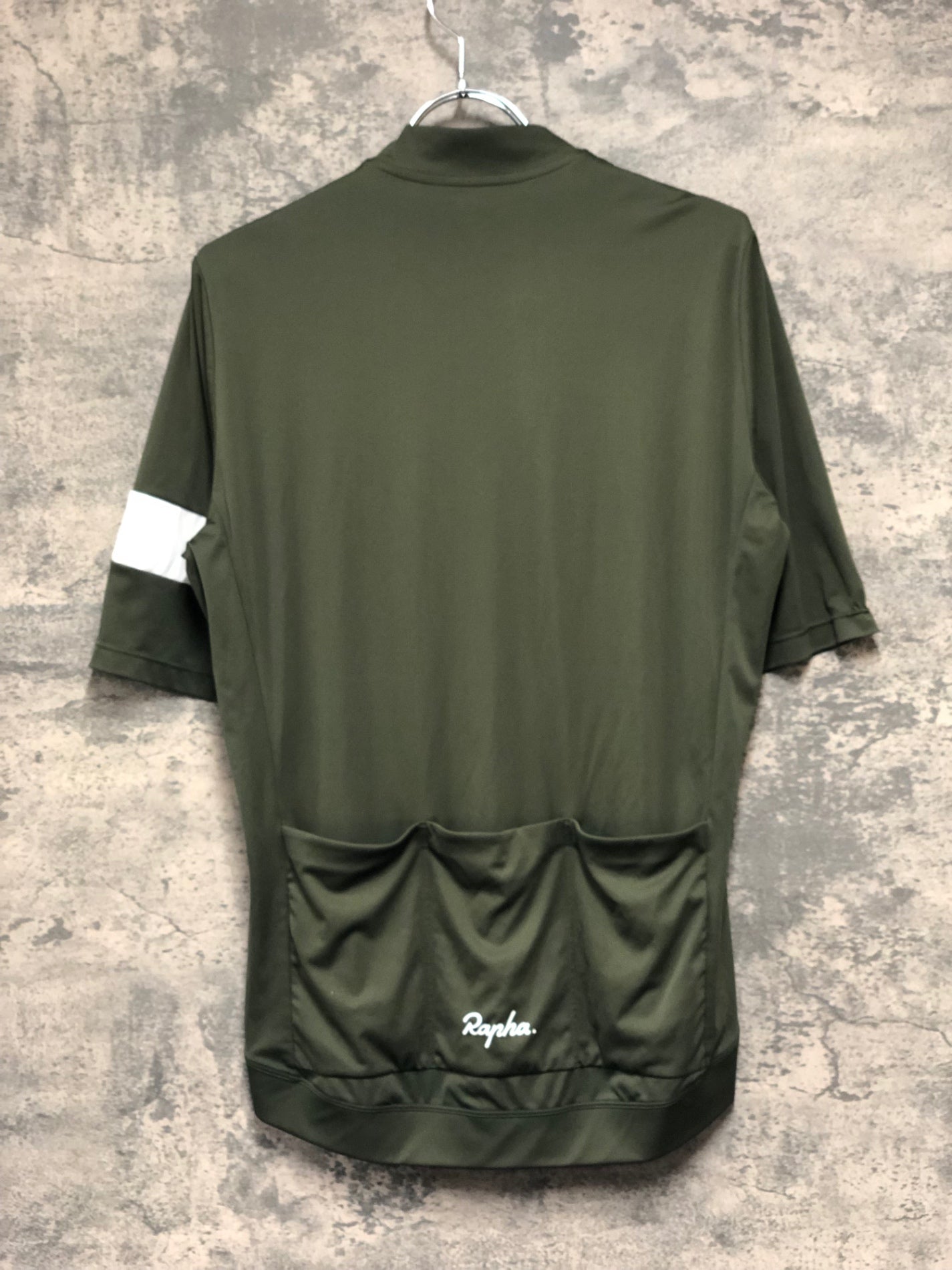 KD856 ラファ Rapha CORE JERSEY 半袖 サイクルジャージ カーキ L