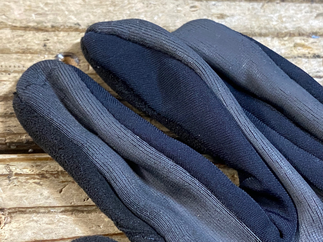 KG507 ラファ Rapha BREVET長指 グローブ グレー M 裏起毛 ※スレ、劣化