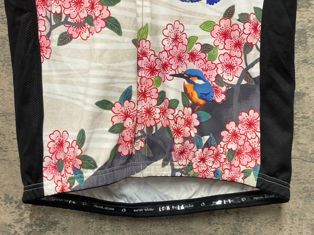 JU950 パールイズミ PEARL iZUMi 半袖 サイクルジャージ L 桜