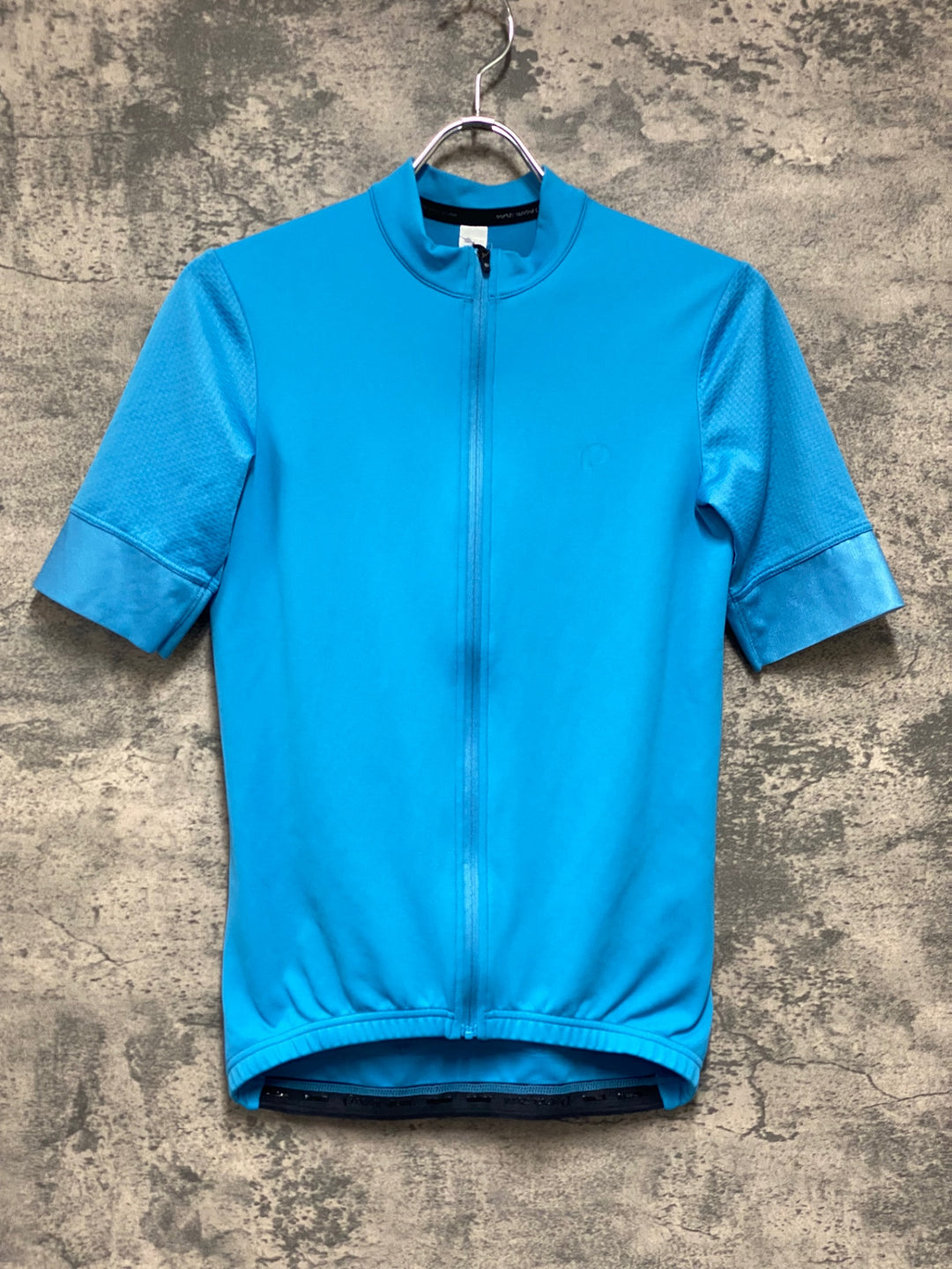 KJ158 パールイズミ PEARL iZUMi 半袖 サイクルジャージ 水色 MEN'S XL ほつれあり