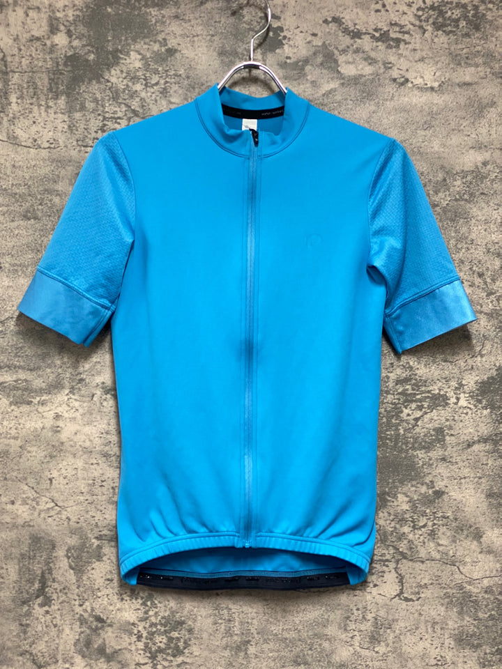 KJ158 パールイズミ PEARL iZUMi 半袖 サイクルジャージ 水色 MEN'S XL ほつれあり