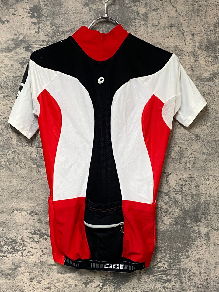 KN821 アソス ASSOS SS.13 半袖 サイクルジャージ 赤 S