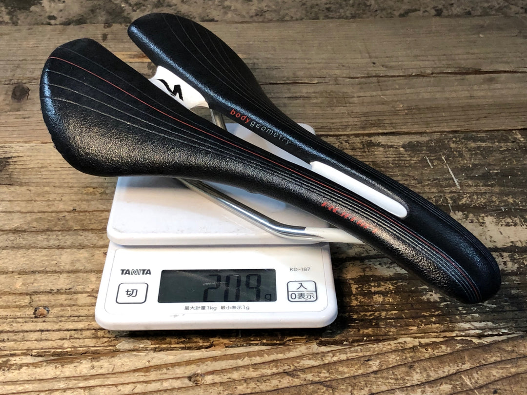 JR130 スペシャライズド SPECIALIZED ROMIN expert サドル 黒 143mm ※破れ