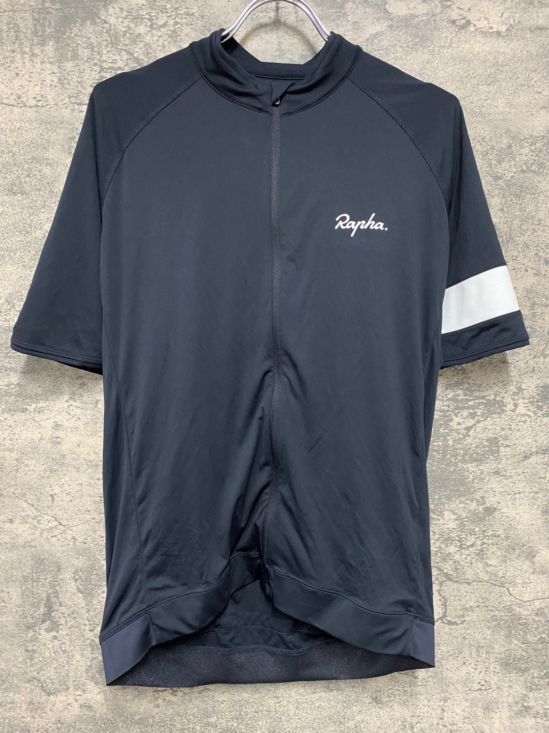 KC665 ラファ Rapha CORE JERSEY 半袖 サイクルジャージ 黒 XL