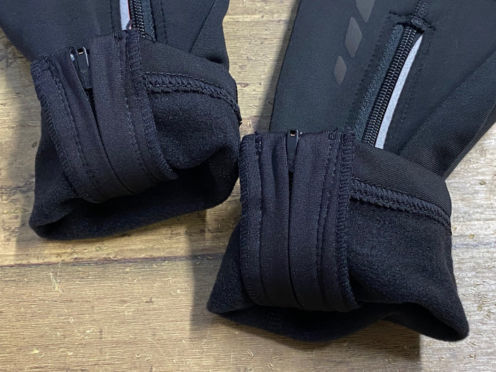 KB361 スペシャライズド SPECIALIZED 裏起毛 レッグウォーマー 黒 XS
