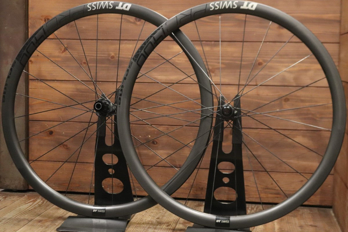 DT SWISS PRC 1400 SPLINE DB 35 カーボン チューブレス ホイール