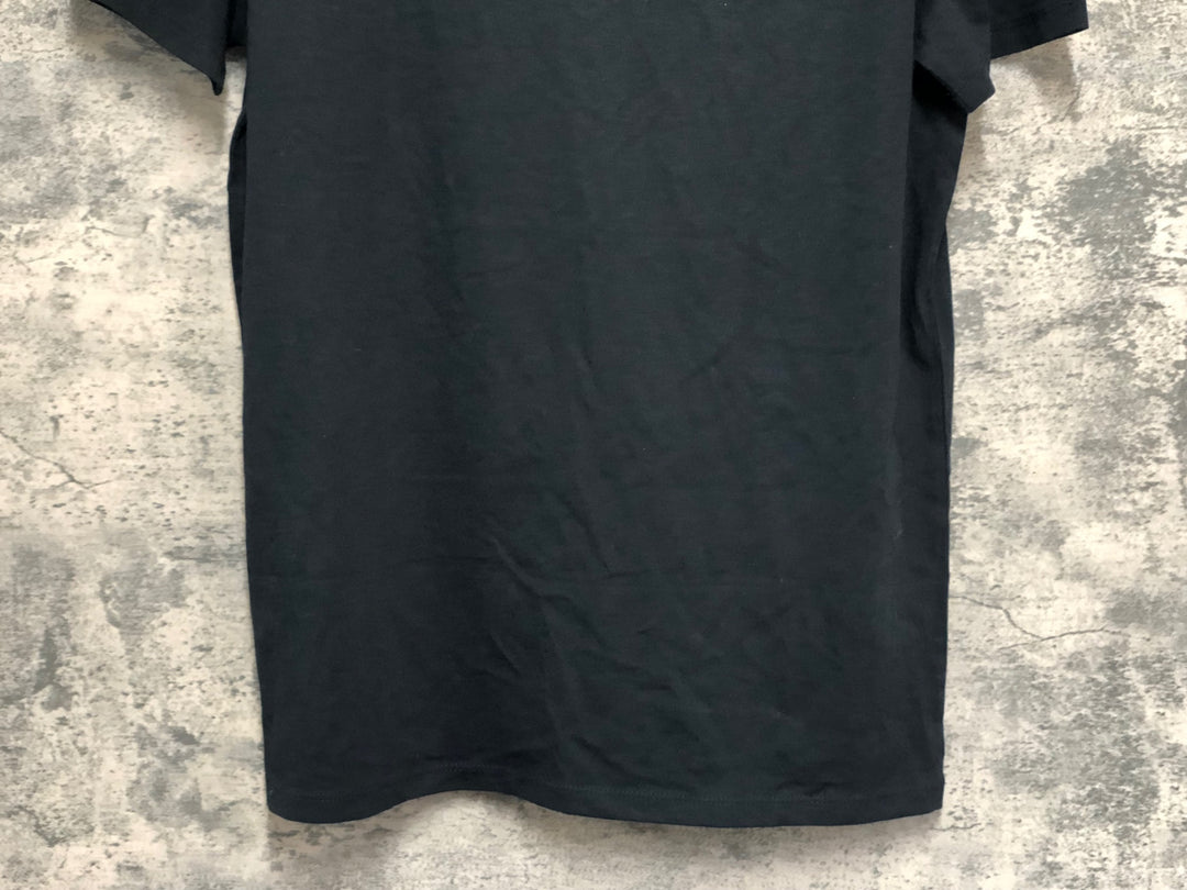 KE107 デローザ DE ROSA 半袖 Tシャツ 黒 M