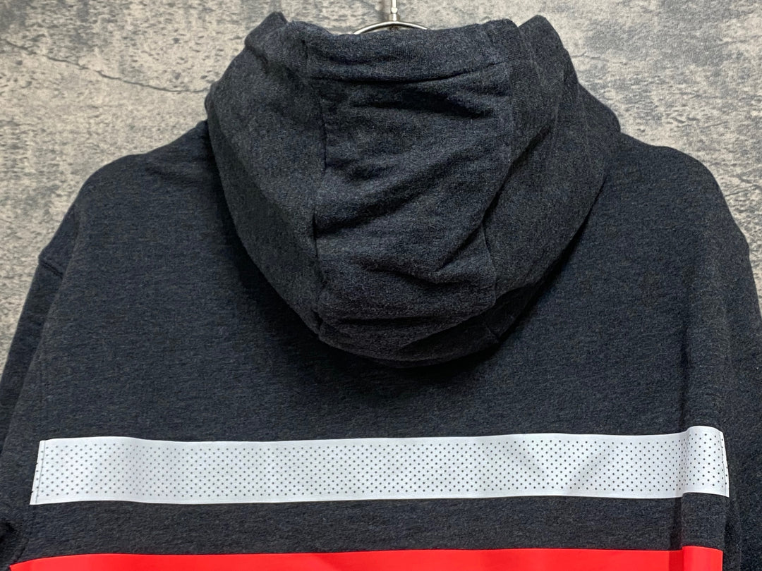 JU124 ラファ Rapha BREVET HOODIE 長袖 パーカー グレー M