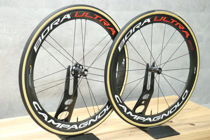 カンパニョーロ CAMPAGNOLO ボーラ ウルトラ BORA ULTRA 50 AC3 カーボン チューブラー ホイールセット シマノ 11S/12S 【さいたま浦和店】