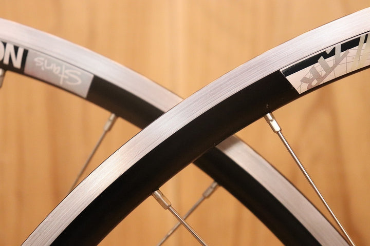 STAN'S ZTR ALPHA 340 リム 手組み カンパニョーロ レコード ハブ チューブレスレディ シマノ 11S/12S ホイールセット 【芦屋店】