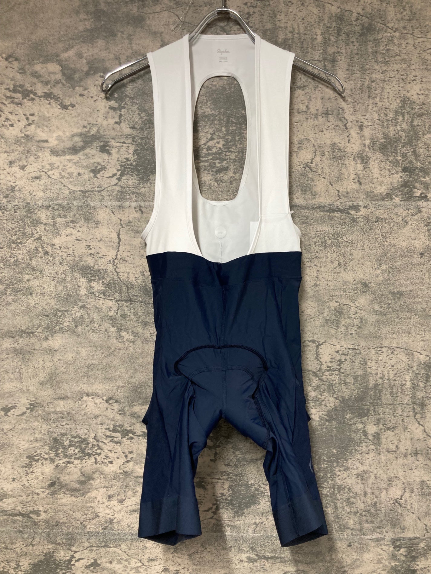 JS964 ラファ Rapha MEN'S CORE CARGO BIB SHORTS ビブショーツ 紺 白