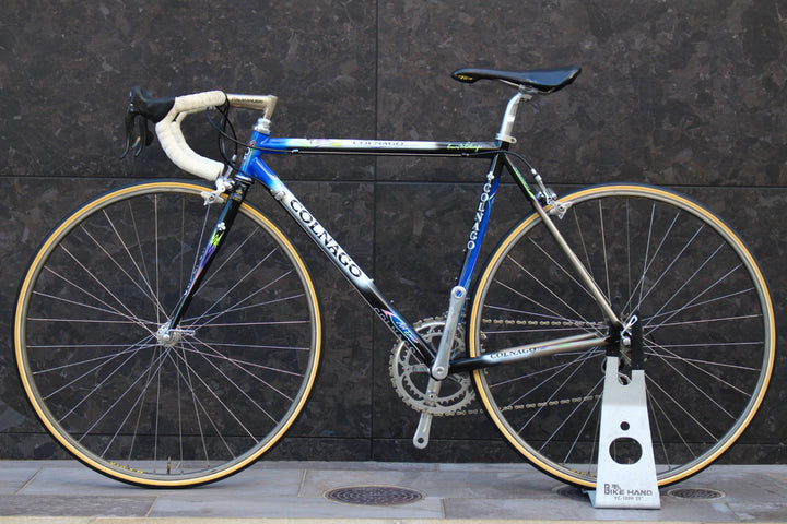 コルナゴ COLNAGO チタニオ TITANIO ART DECOR 1998年頃 カンパニョーロ レコード 9S チタン ロードバイク 【福岡店】