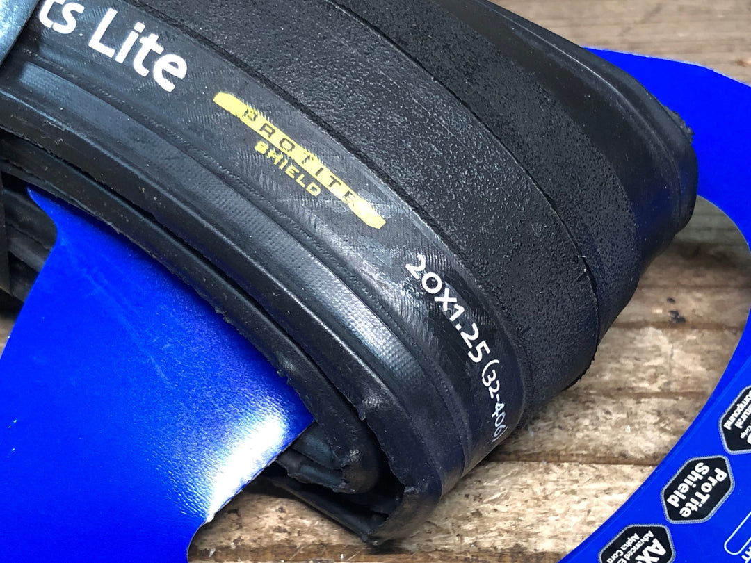 JF268 パナレーサー Panaracer Minits Lite PROTILE SHIELD 20x1.25(32-406) クリンチャータイヤ