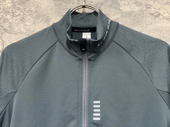 JS684 パールイズミ PEARL iZUMi 長袖 サイクルジャージ グレー LADIES M 裏起毛