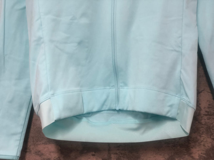 JG939 ラファ Rapha Rapha WOMEN'S CORE LONG SLEEVE JERSEY 長袖サイクルジャージ 水色 XS 裏起毛