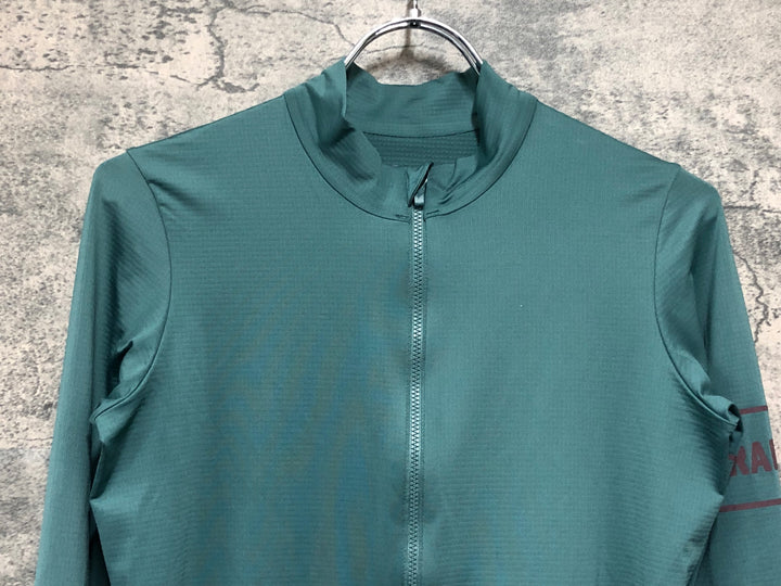 JD886 ラファ Rapha PRO TEAM LONG SLEEVE JERSEY 長袖 サイクルジャージ ターコイズ S