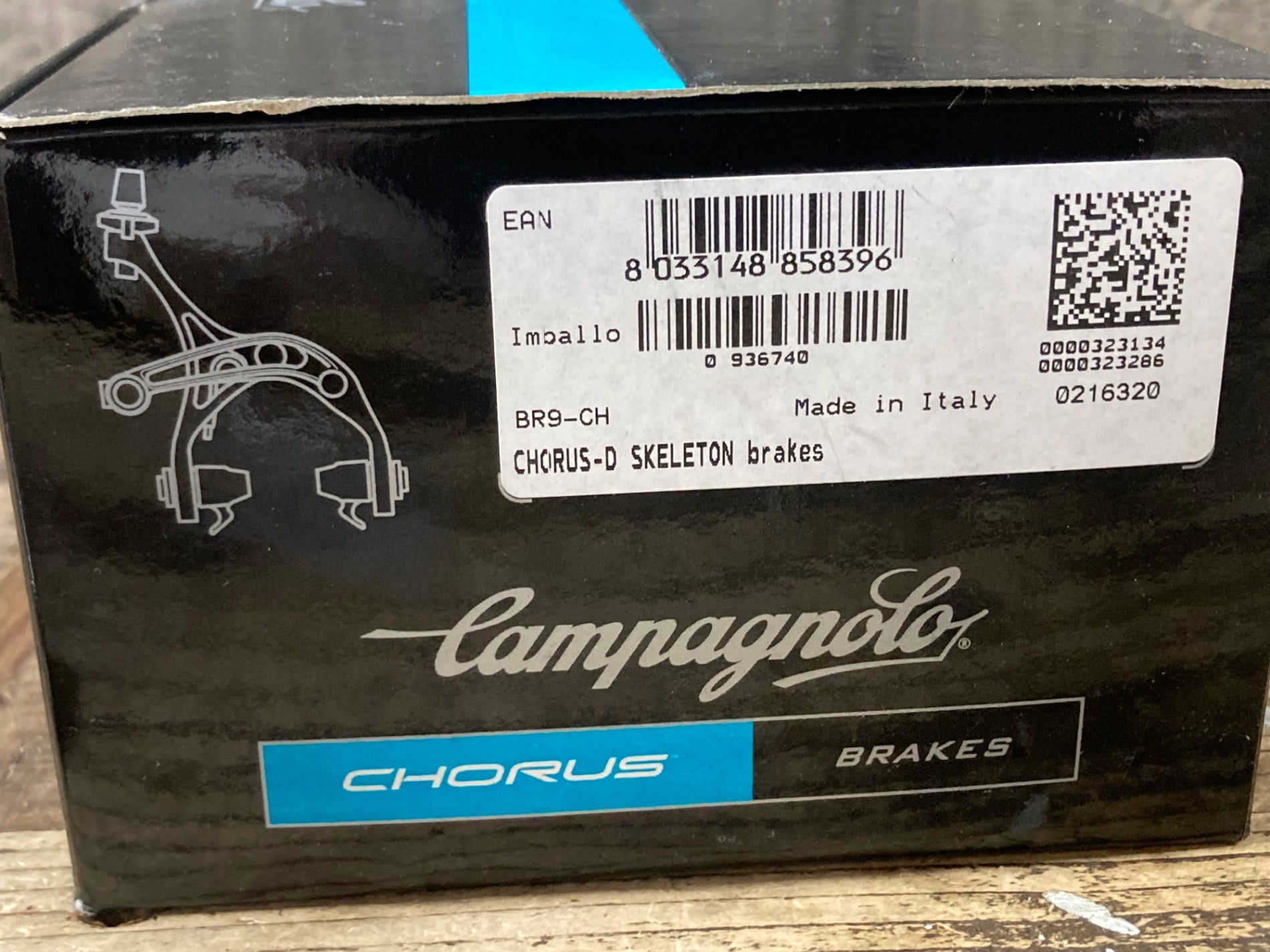 JS227 カンパニョーロ CAMPAGNOLO CHORUS スケルトン キャリパー