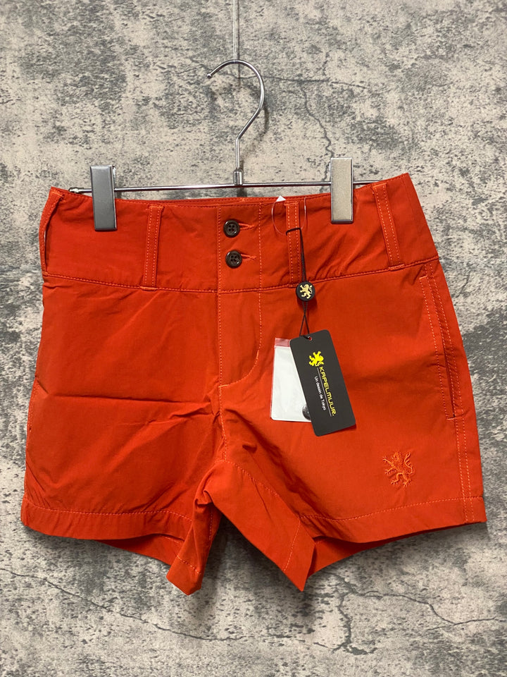 JO901 カペルミュール KAPELMUUR ストレッチショートパンツ オレンジ 34