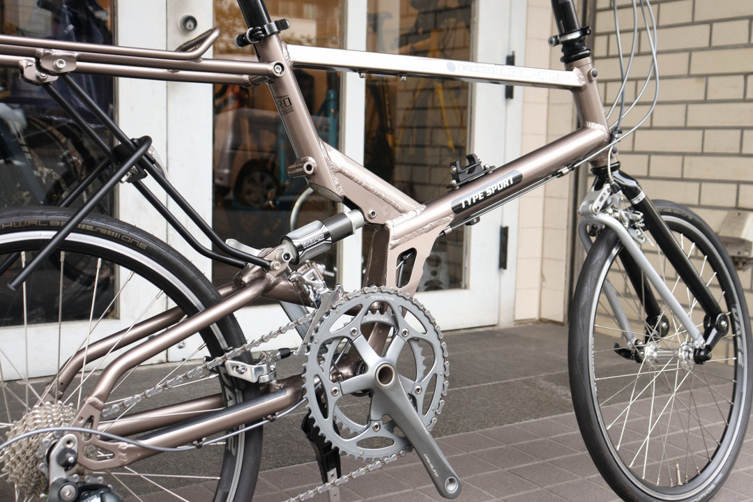 タルタルーガ TARTARUGA TYPE S DX 2021モデル 4700系ティアグラ MIX 10S 折り畳み ミニベロ  【横浜店】