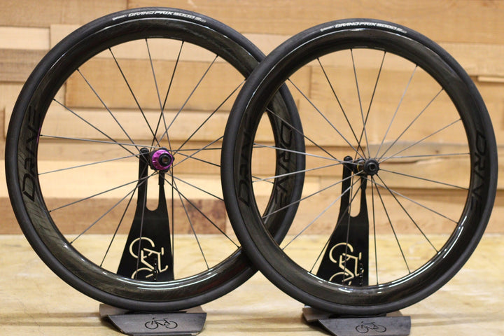 エリートホイールズ ELITE WHEELS ドライブ DRIVE 40D カーボン チューブレスレディ ディスク ホイールセット シマノ12/11S 【立川店】