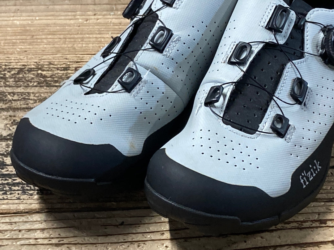 KD836 フィジーク fizik テラ TERRA ATLAS ビンディングシューズ グレー EU42.5 SPD