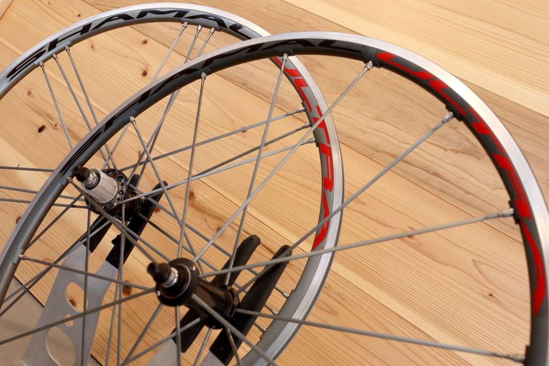 カンパニョーロ Campagnolo シャマルウルトラ チタンカラー SHAMAL ULTRA アルミ クリンチャー ホイールセット シマノ11S 【千葉店】