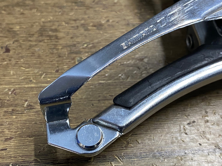 KD999 シマノ SHIMANO 105 FD-5800 フロントディレイラー 黒 ※ワッシャー欠品