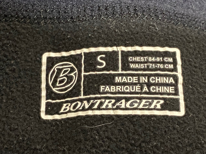 JN181 ボントレガー BONTRAGER ビブタイツ 黒 S 裏起毛