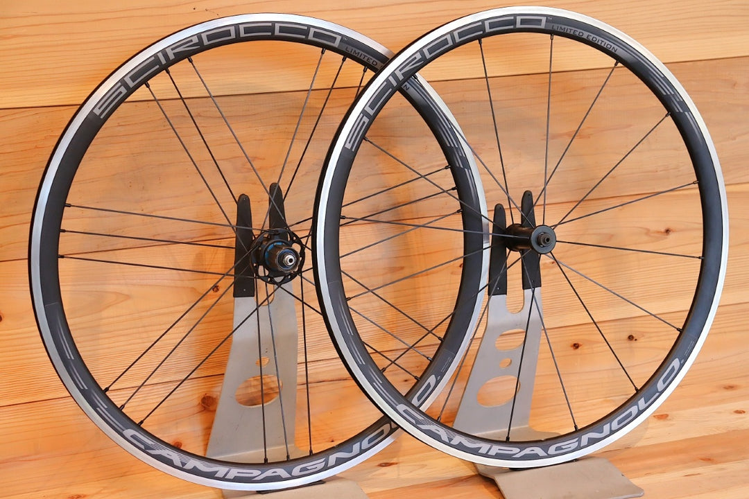 カンパニョーロ CAMPAGNOLO シロッコ SCIROCCO LIMITED EDITION アルミ クリンチャー ホイールセット シマノ12S/11S 内幅15C 【千葉店】