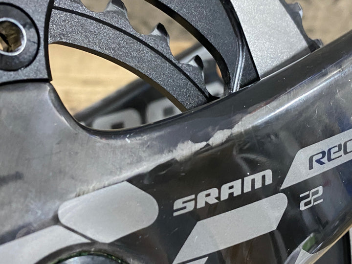 KA744 スラム SRAM Red 22 カーボン クランクセット 170mm 50/34T φ30