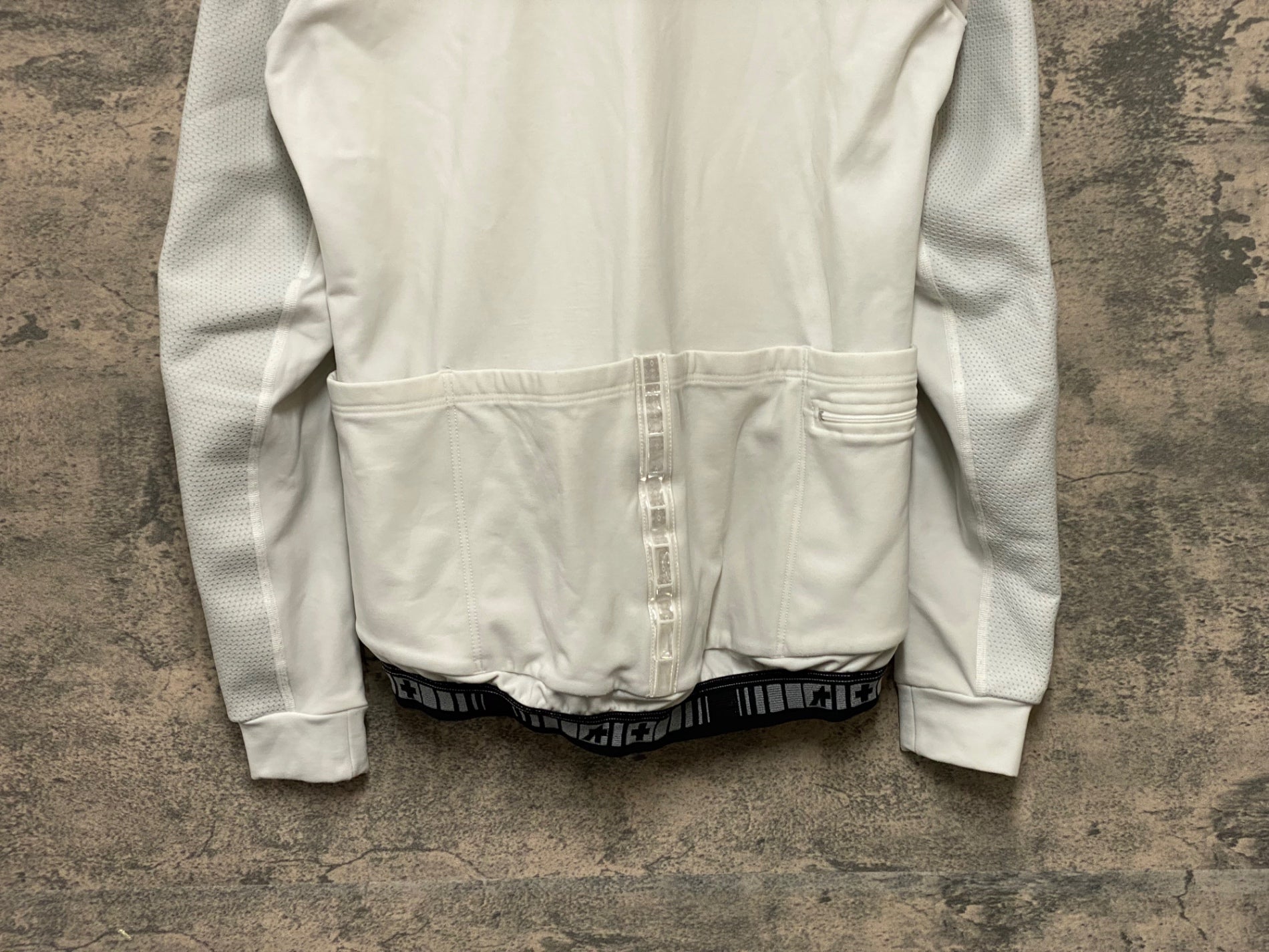 KG631 アソス assos AIRBLOCK 851 長袖 サイクルジャケット 白 M 裏