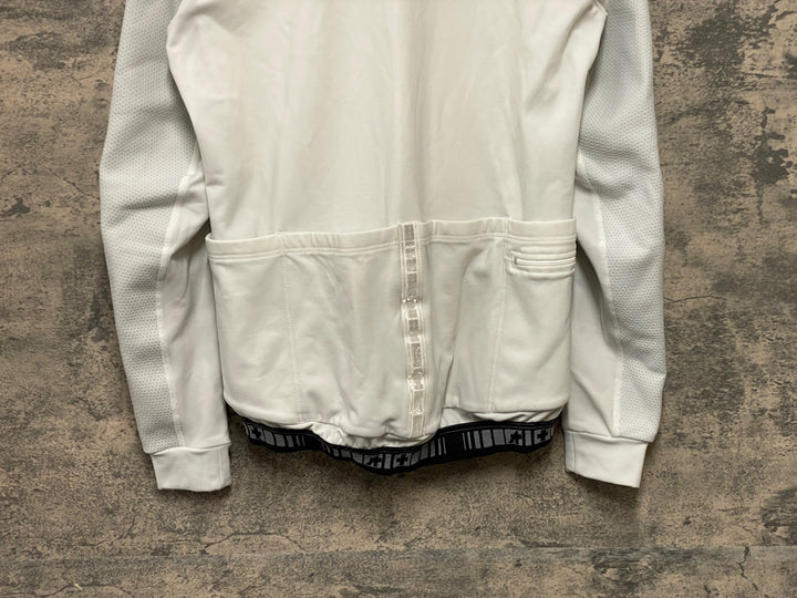 KG631 アソス assos AIRBLOCK 851 長袖 サイクルジャケット 白 M 裏起毛